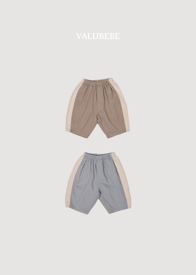 【取寄】valubebe|ravi color block pants|ラビ配色パンツ|6M-S|baby&toddler|26 autumn