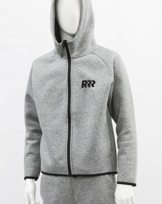 《セットアップ対応》【RRR】ロゴ　フルジップパーカー