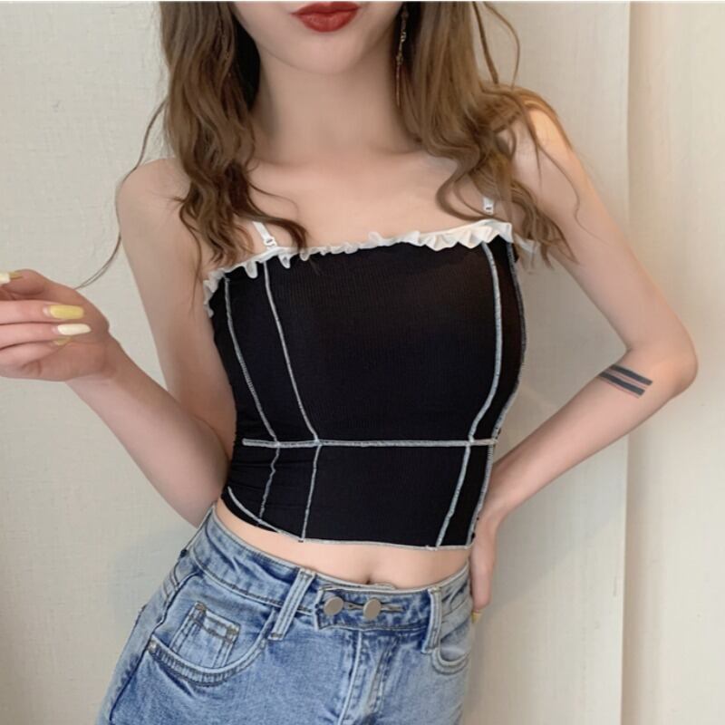 サマーショートトップス 夏物 ハンチェンe99426585196