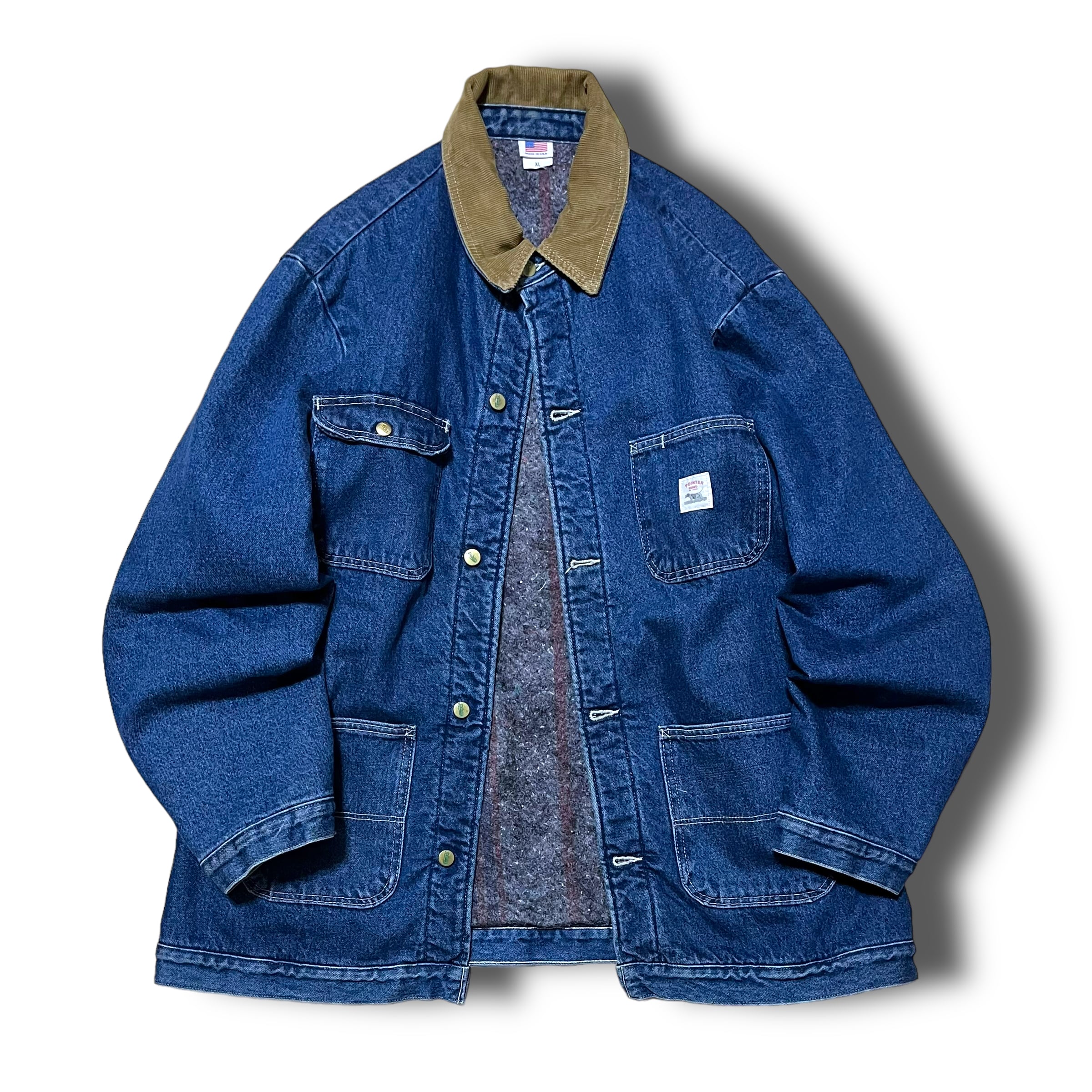 【POINTER】デニムカバーオール MADE IN USA