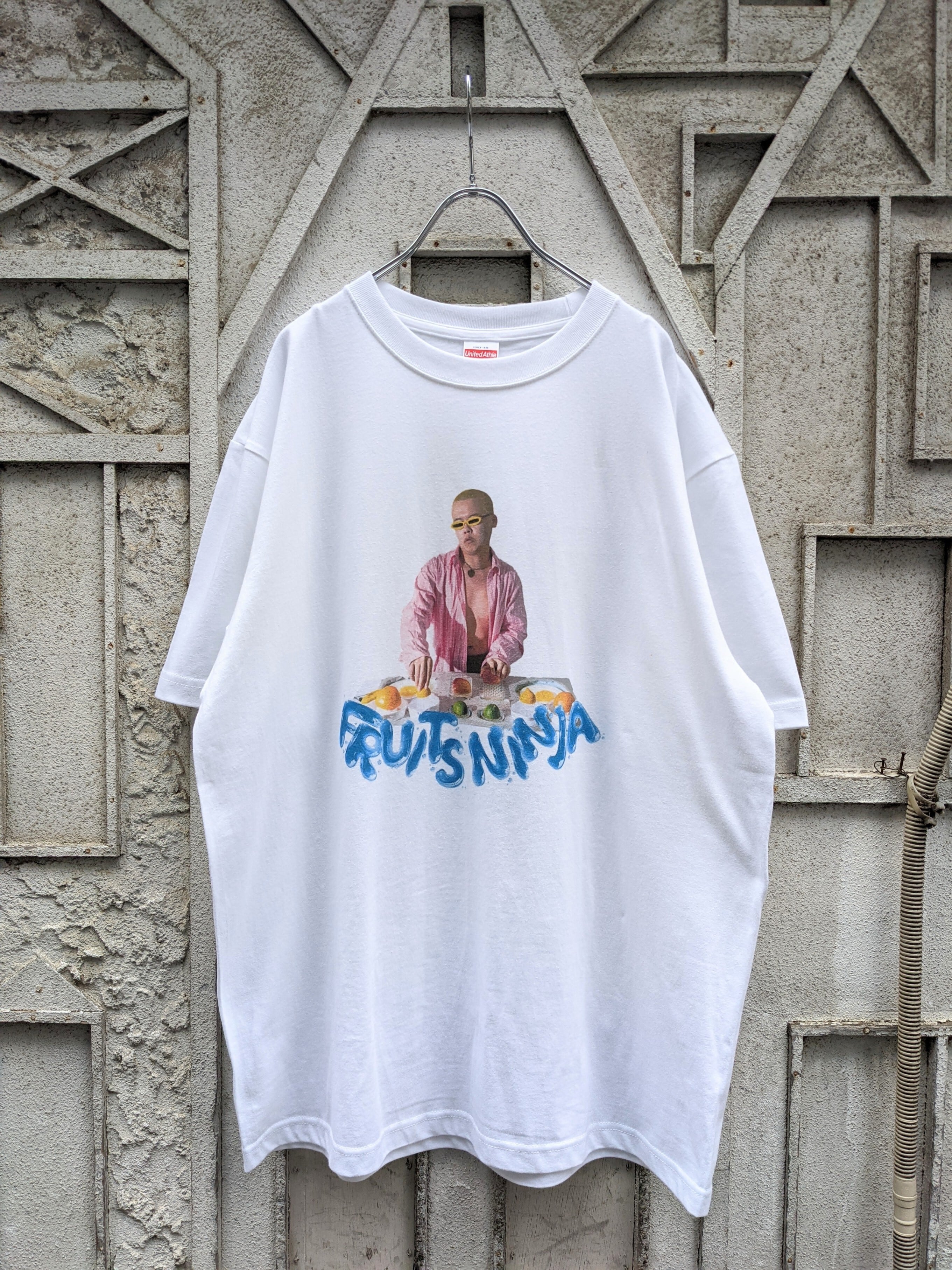 "ぼく脳 × 深緑" FRUITS忍者 tee / 2XL