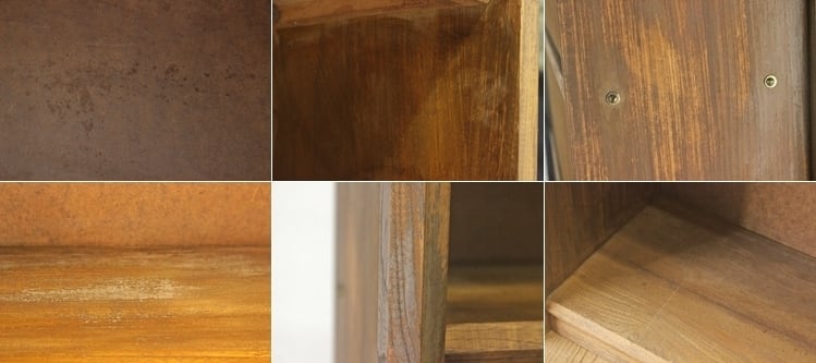 ヴィンテージ 本棚 シェルフ 無垢材 ラック 収納 飾り棚 木製