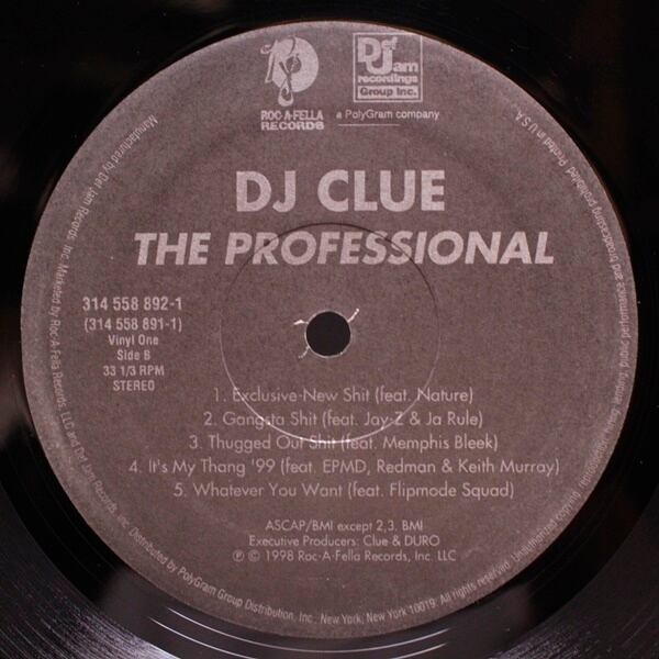 DJ Clue / The Professional [314 558 891-1] - 画像4