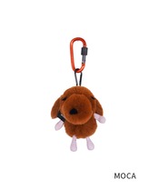 【直営限定ITEM】COOLAファーDOGGYバッグチャーム (MOCA)　CQ-47526H