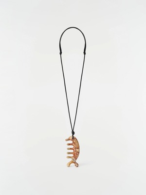LEMAIRE　BELUGA GUA SHA NECKLACE　YELLOW SNAKE JASPER　DI0007 LO0169