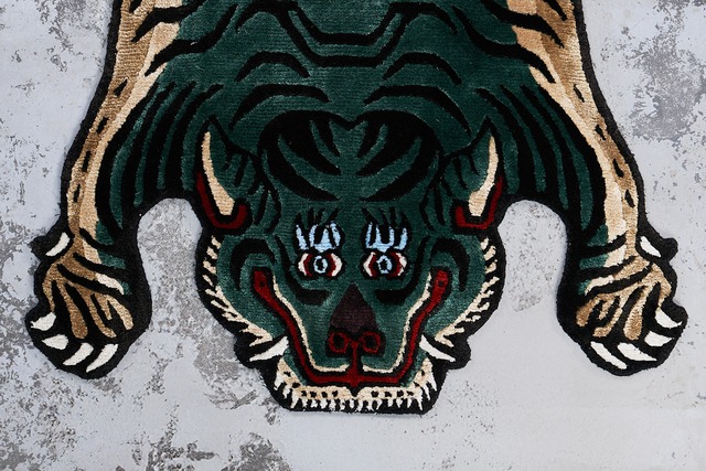 Tibetan Tiger Rug 《Sサイズ•シルク365》チベタンタイガーラグ