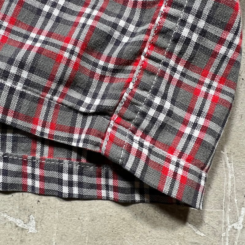 50's 60's McGREGOR マクレガー チェックオープンカラーシャツ
