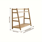 ガーデンラック 花壇 ２段 木製 40×40×30cm 収納 レトロ カントリー おしゃれ インテリア おもちゃ 玄関 リビング バルコニー 収納アイテム