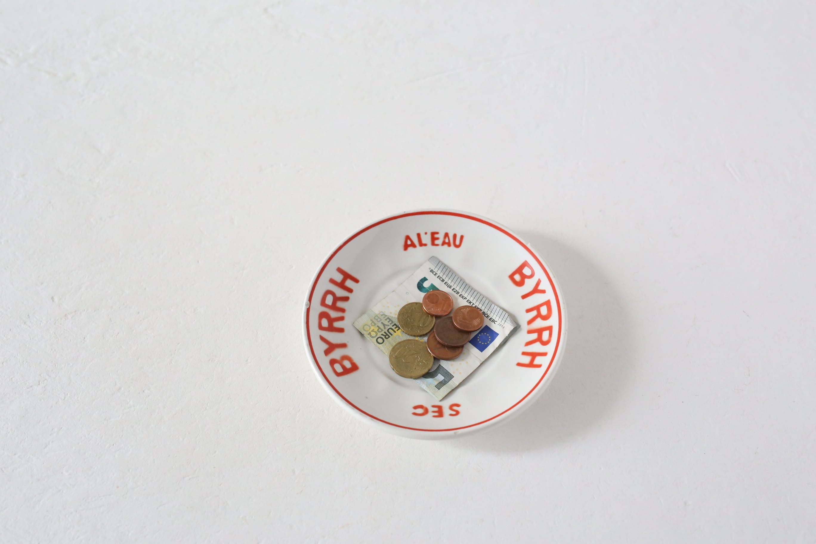 フランス アンティーク ヴィンテージ 『BYRRH』 勘定皿 Moulin Des