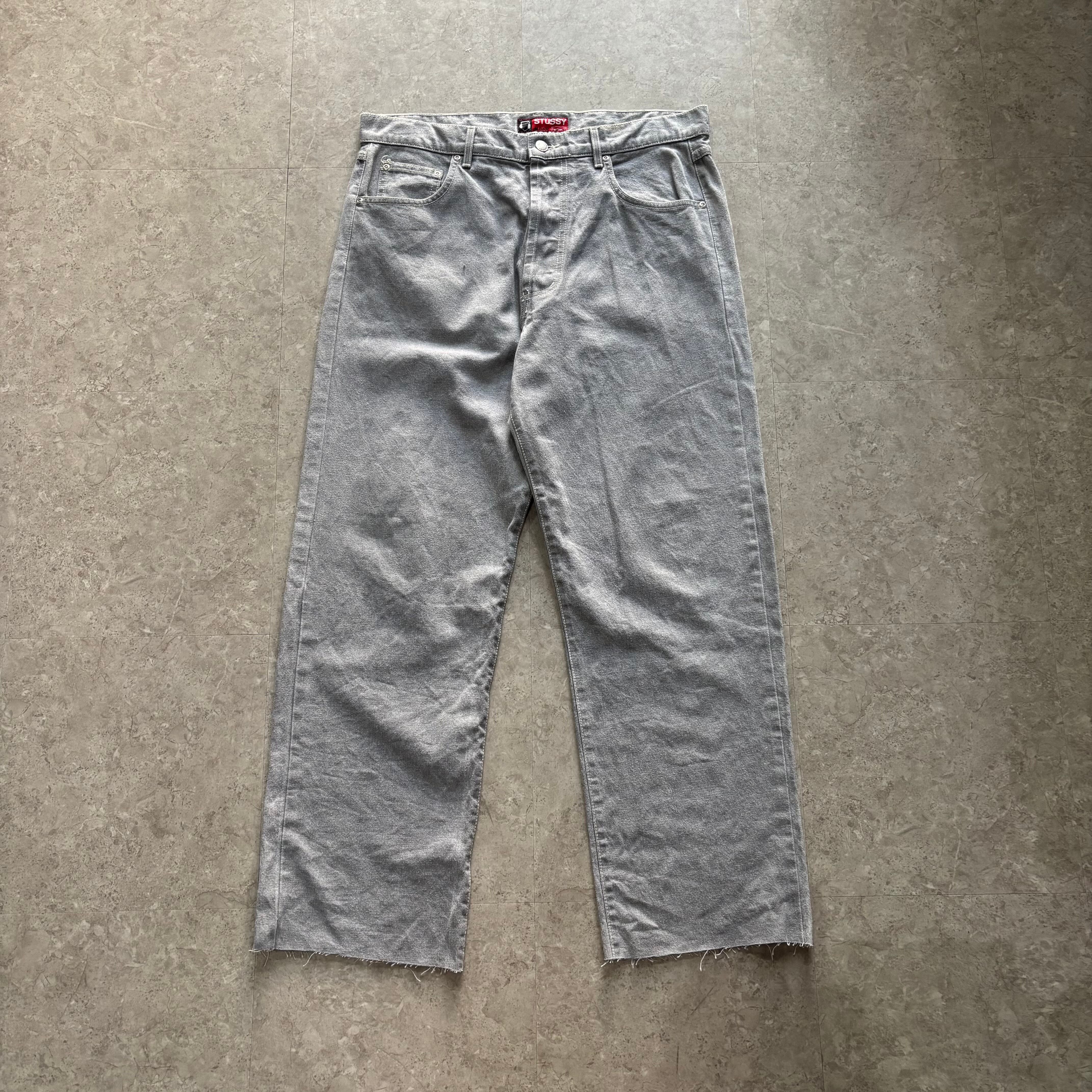 00s stussy cutoff denim pants【仙台店】
