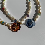 フラワー マンテルネックレス  ［GSN053］