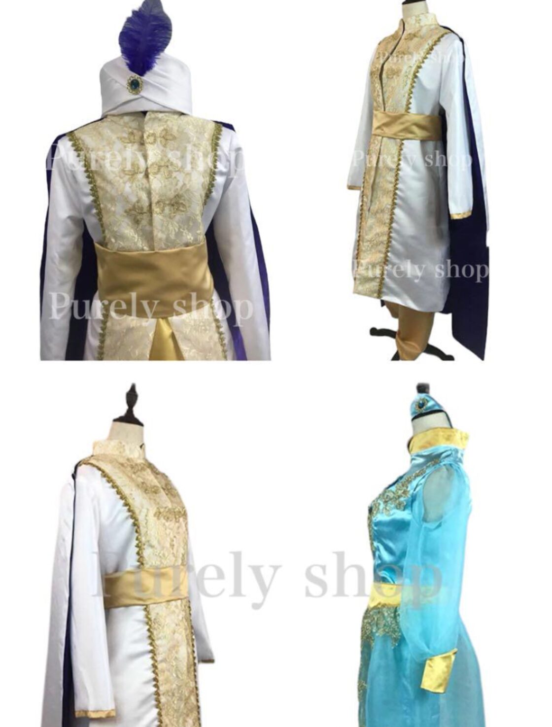 ディズニー アラジン グリーティング版 衣装 Dハロ 仮装 コスプレ 