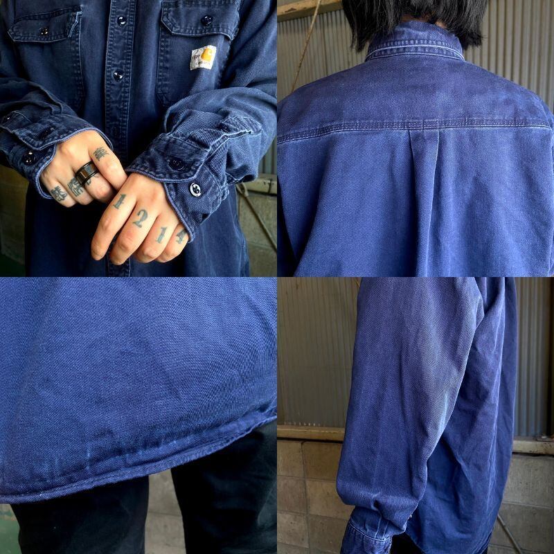Carhartt カーハート FR HRC2 ボタンダウン 企業ロゴ 長袖 ワーク