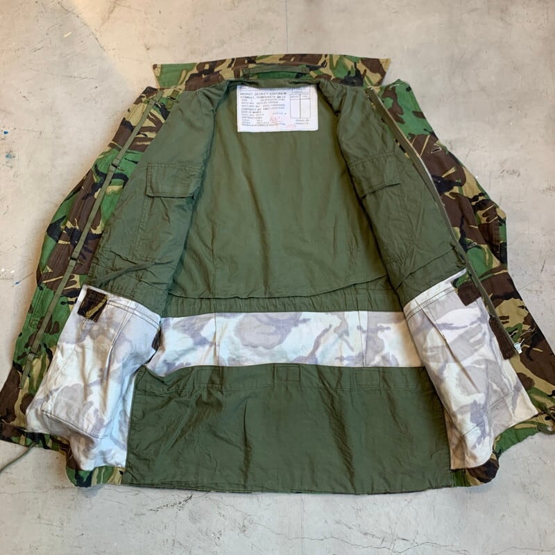 90's 00's イギリス軍 RAF DPMカモ エアクルーコンバットジャケット 