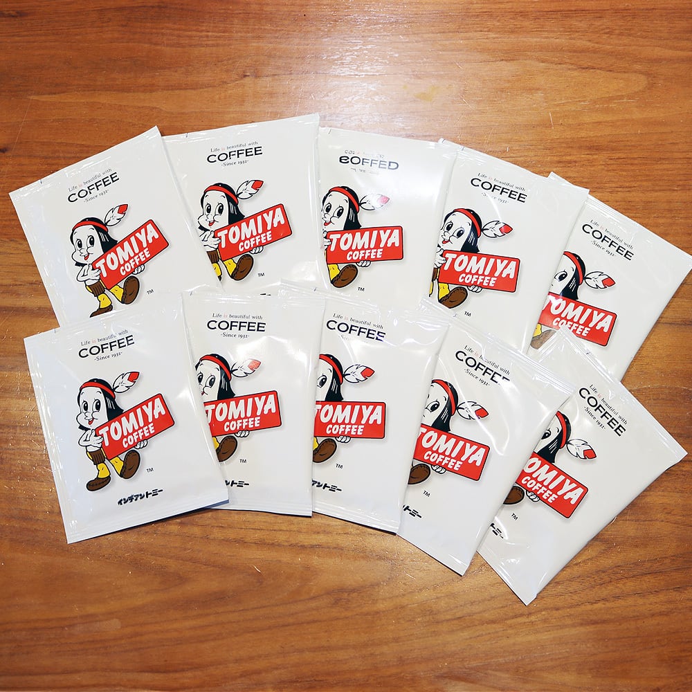 インデアントミー ドリップバック 7g×10杯分 】 トミヤコーヒー
