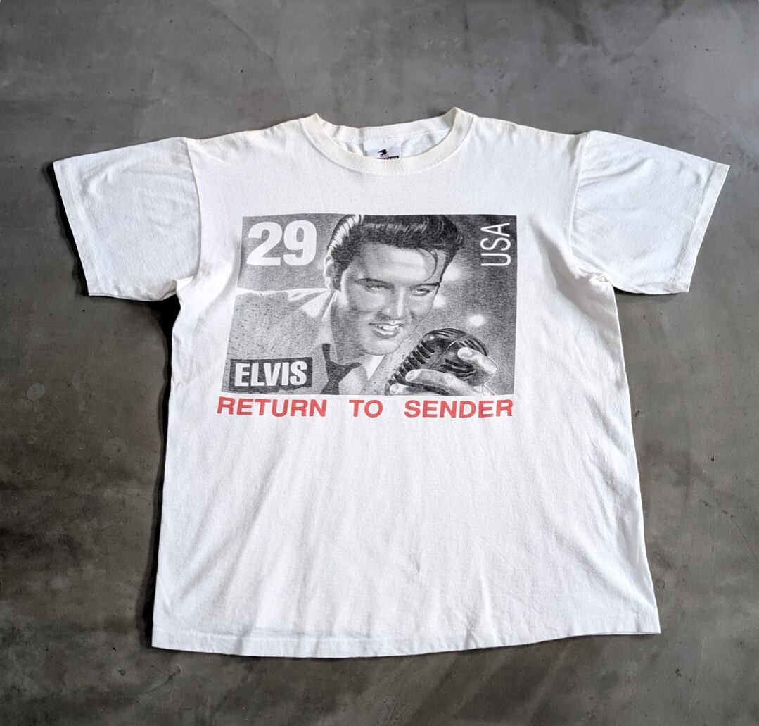 90s elvis presley print tee 小岩店