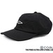コール キャップ │ パインズ ウルトラロー キャップ │ Coal The Pines Ultra Low Unstructured Cap Black 6パネル ロープロファイル サイズ調節可 刺繍ロゴ ストラップバック調節 帽子 カーブつば 深さ浅め フリーサイズ