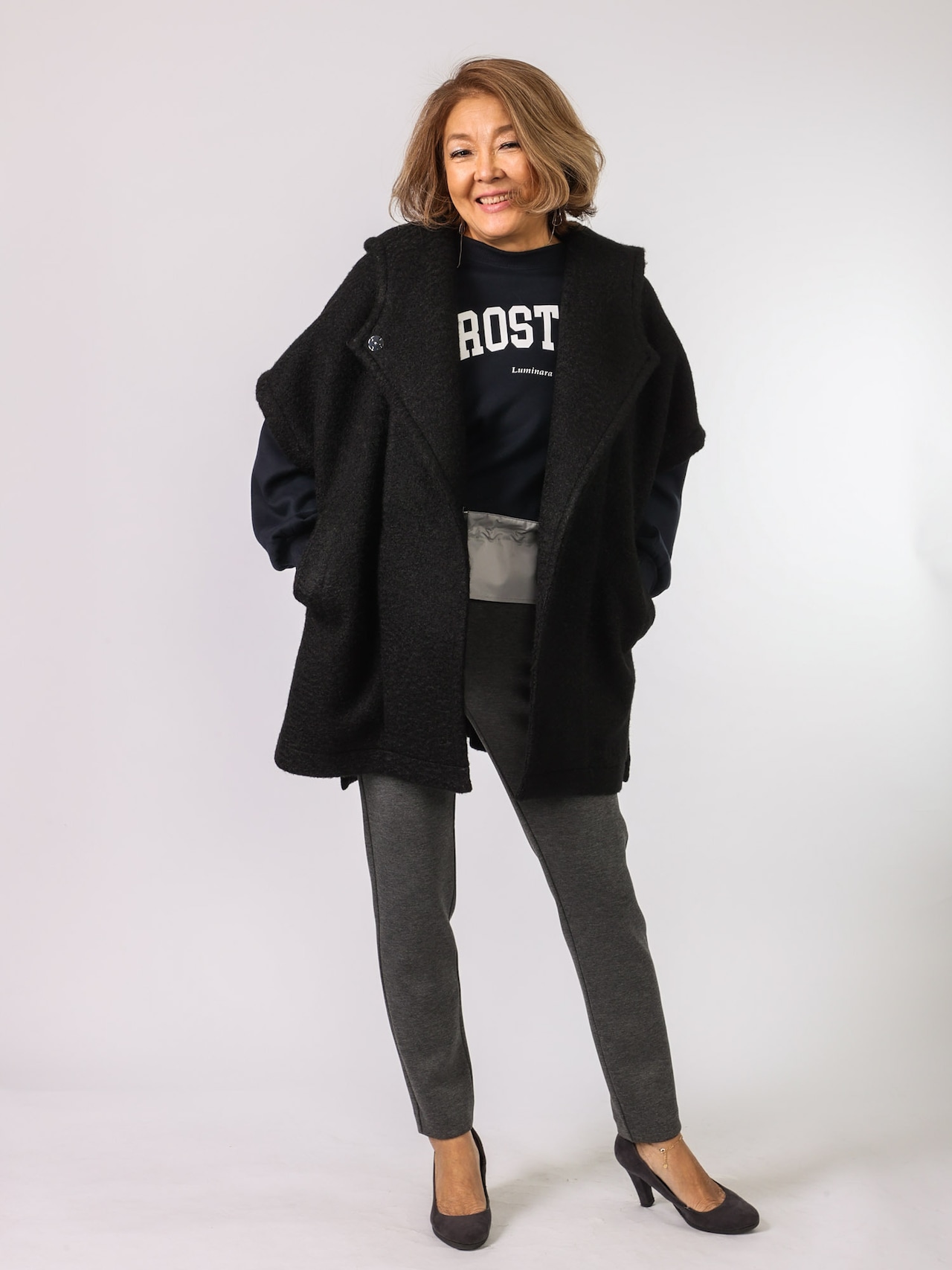 Mylanka(裏起毛&タフタロゴトレーナー)