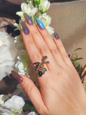 【ROYAL PUNK PIERCED RING／（XX277） 】