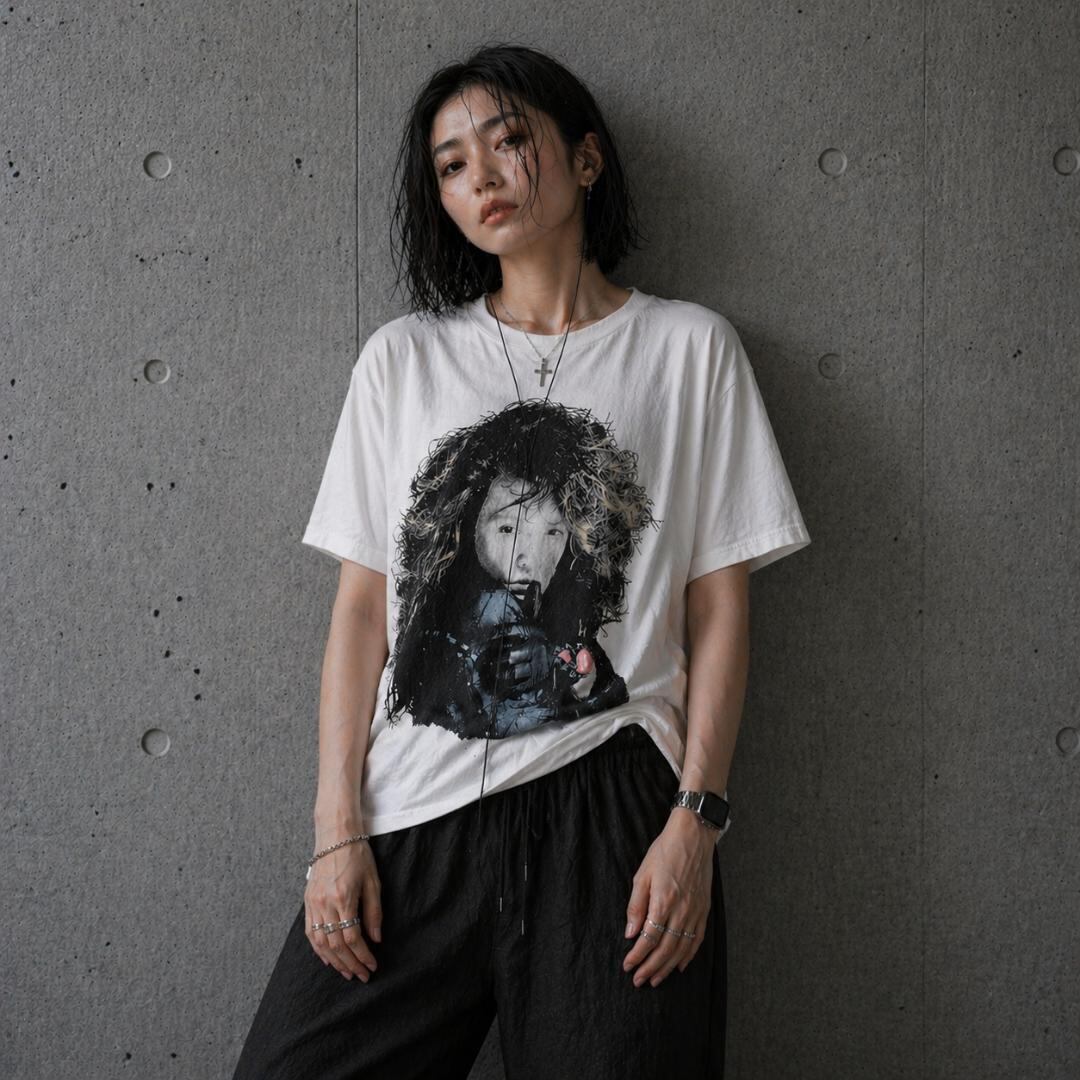 XZ732 ボンジョビ 1988年 80s New Jersey Tシャツ | ビンテージ雑貨 家