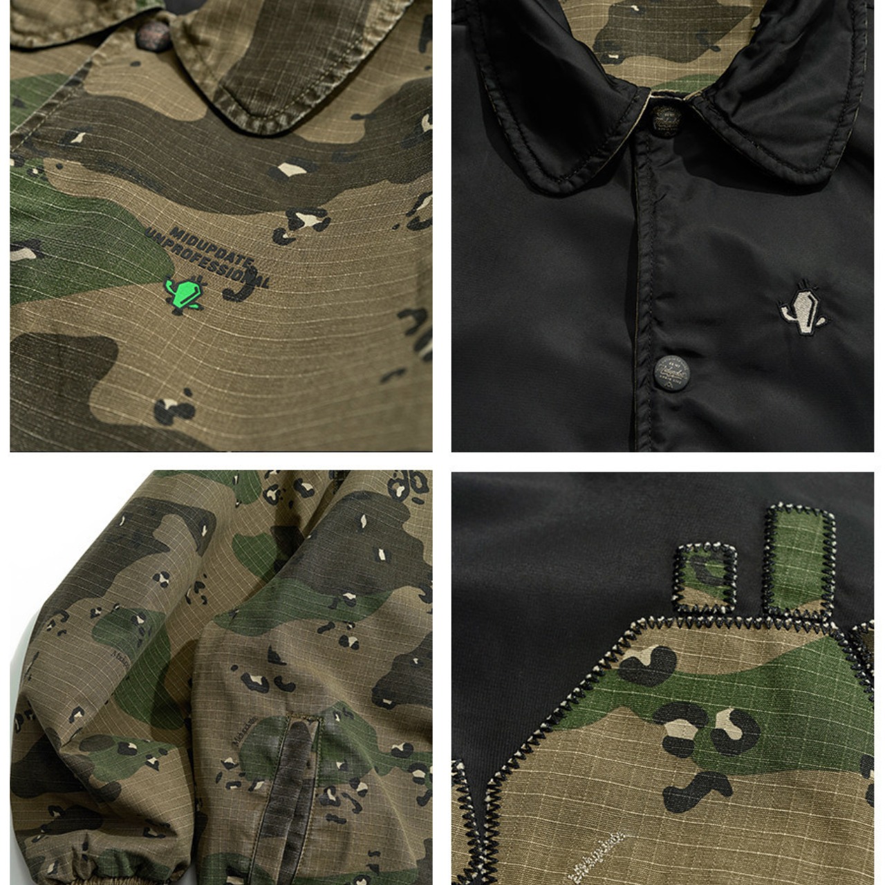 カクタスカモ・リバーシブルジャケット K5587 - 12