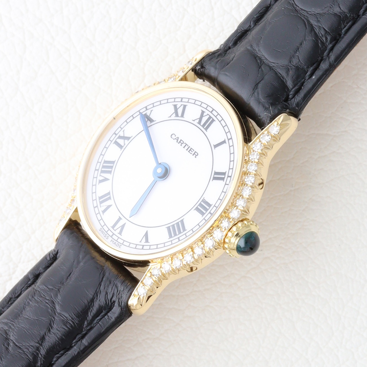 カルティエ ミニサイズ ヴィクトリア 純正ダイヤモンド