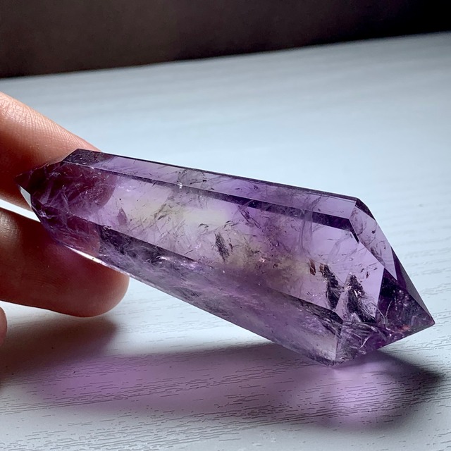 2.透明度抜群！ブラジルバイヤー州産☆アメトリン ダブルポイント