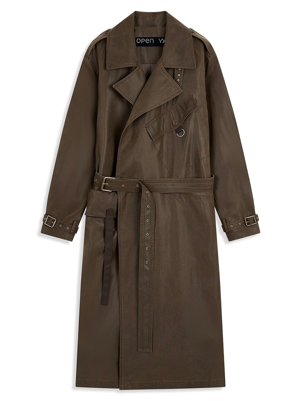 25AW】OPEN YY オープン ワイワイ / MOTORCYCLE MAXI TRENCH COAT