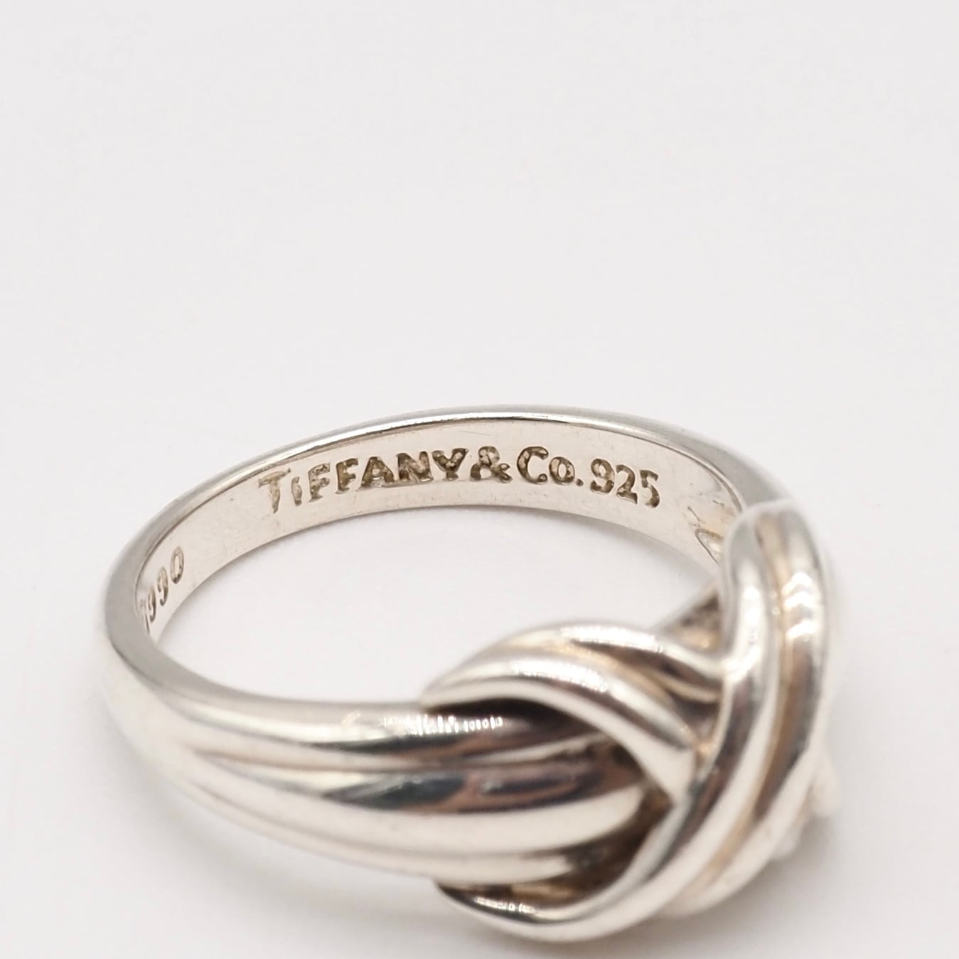 Tiffany&Co. 約12号 シグネチャー リング シルバー925 ティファニー