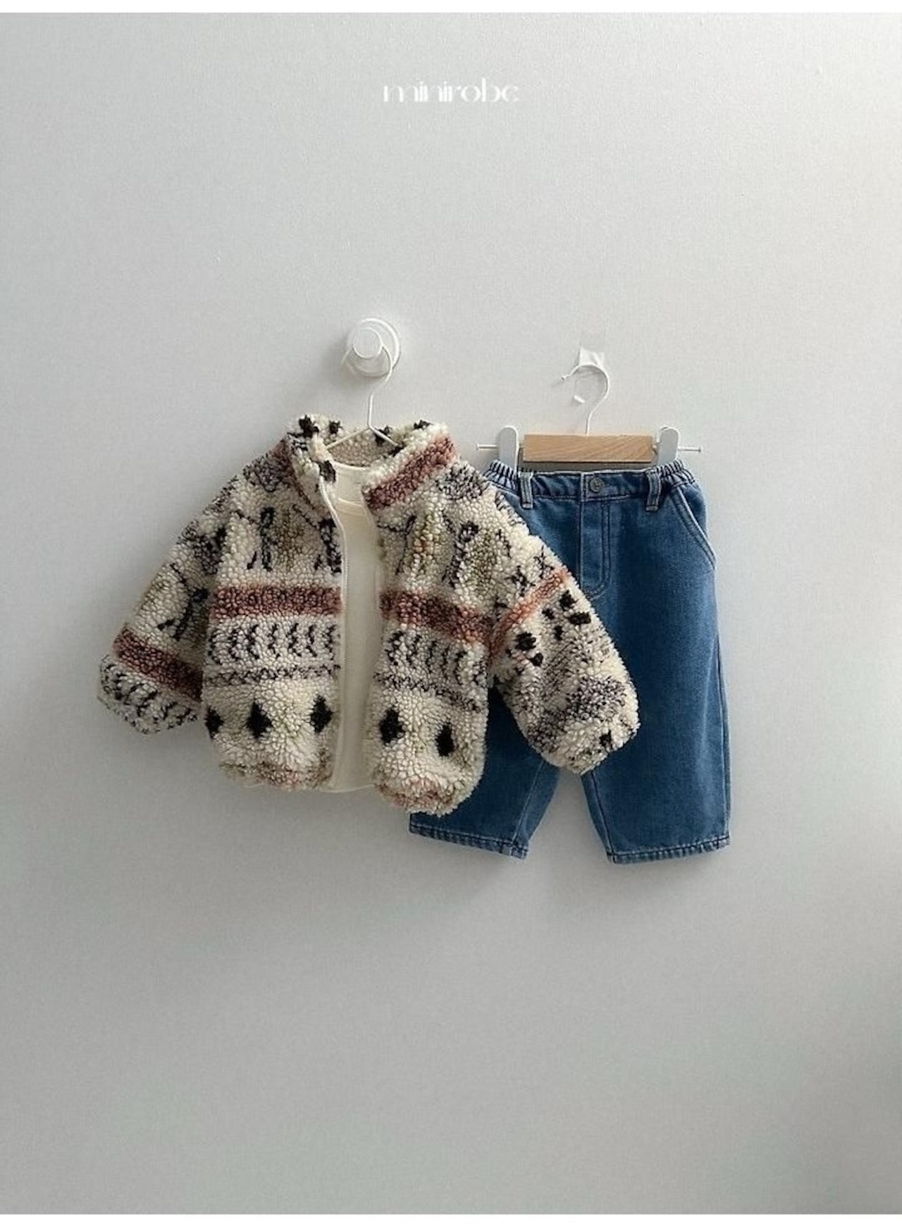 〖取寄〗韓国子供服 / 26winter / minirobe / エディボアジップアップ / キッズ *S~XL*