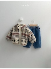 〖取寄〗韓国子供服 / 26winter / minirobe / エディボアジップアップ / キッズ *S~XL*
