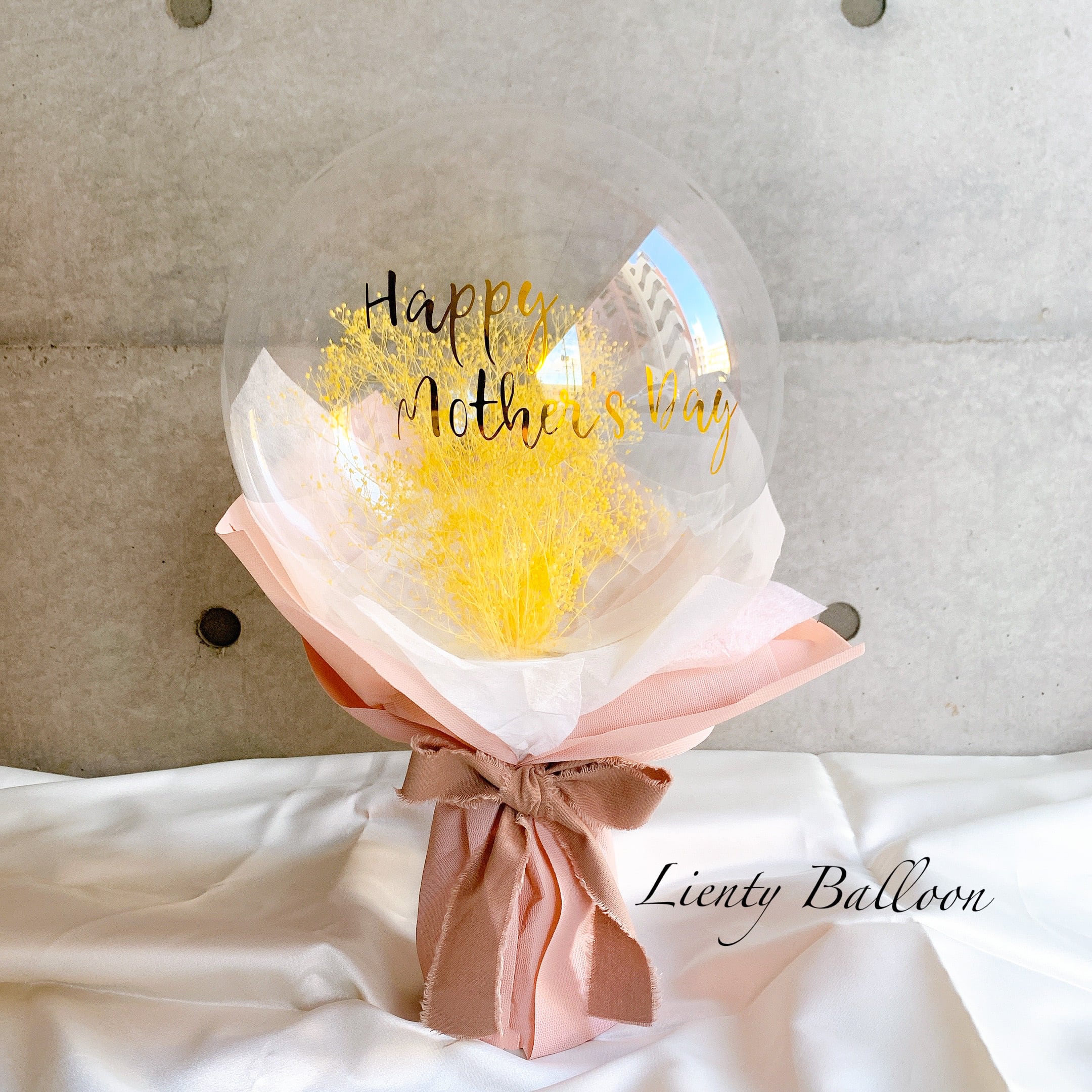 フラワーバルーンブーケ 【かすみ草】 結婚式・誕生日・記念日 | Lienty Balloon フラワーバルーンブーケ 【かすみ草】 結婚式・誕生日・記念日 | Lienty Balloon
