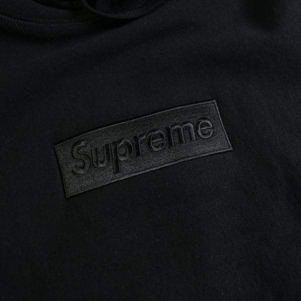 Supreme シュプリーム パーカー トーナル BOXロゴ スウェットパーカー Tonal Box Logo Pullover 14AW ブラック 黒 S トップス フーディー スウェットシャツ 【メンズ】