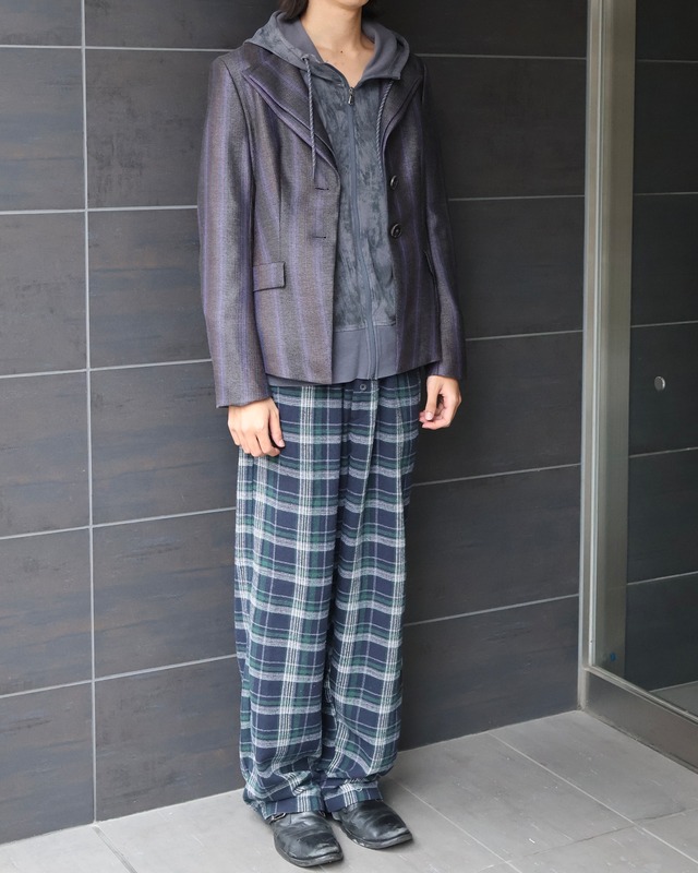 check flannel pants