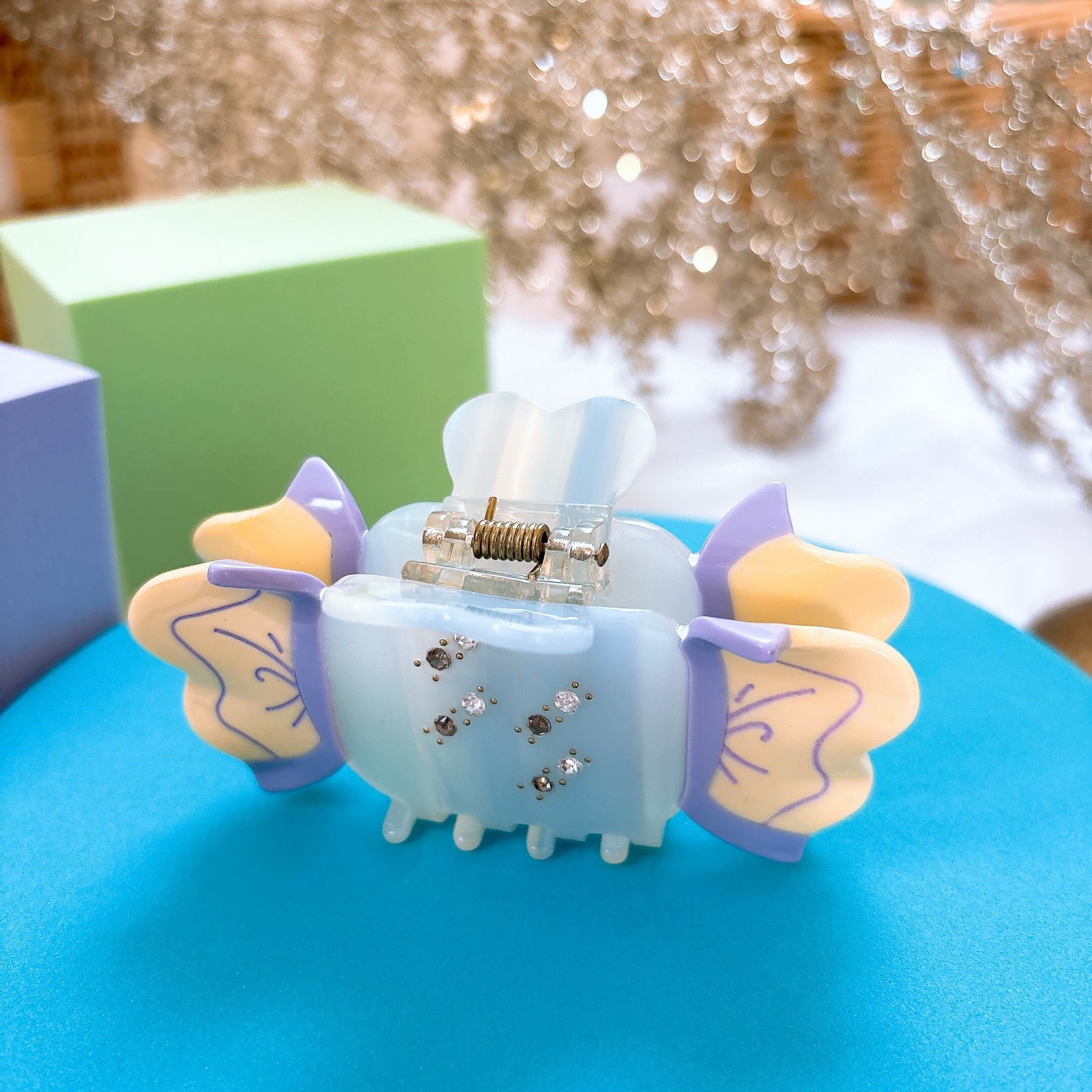 キラキラ キャンディヘアクリップ | 動物や生き物のヘアアクセサリー屋