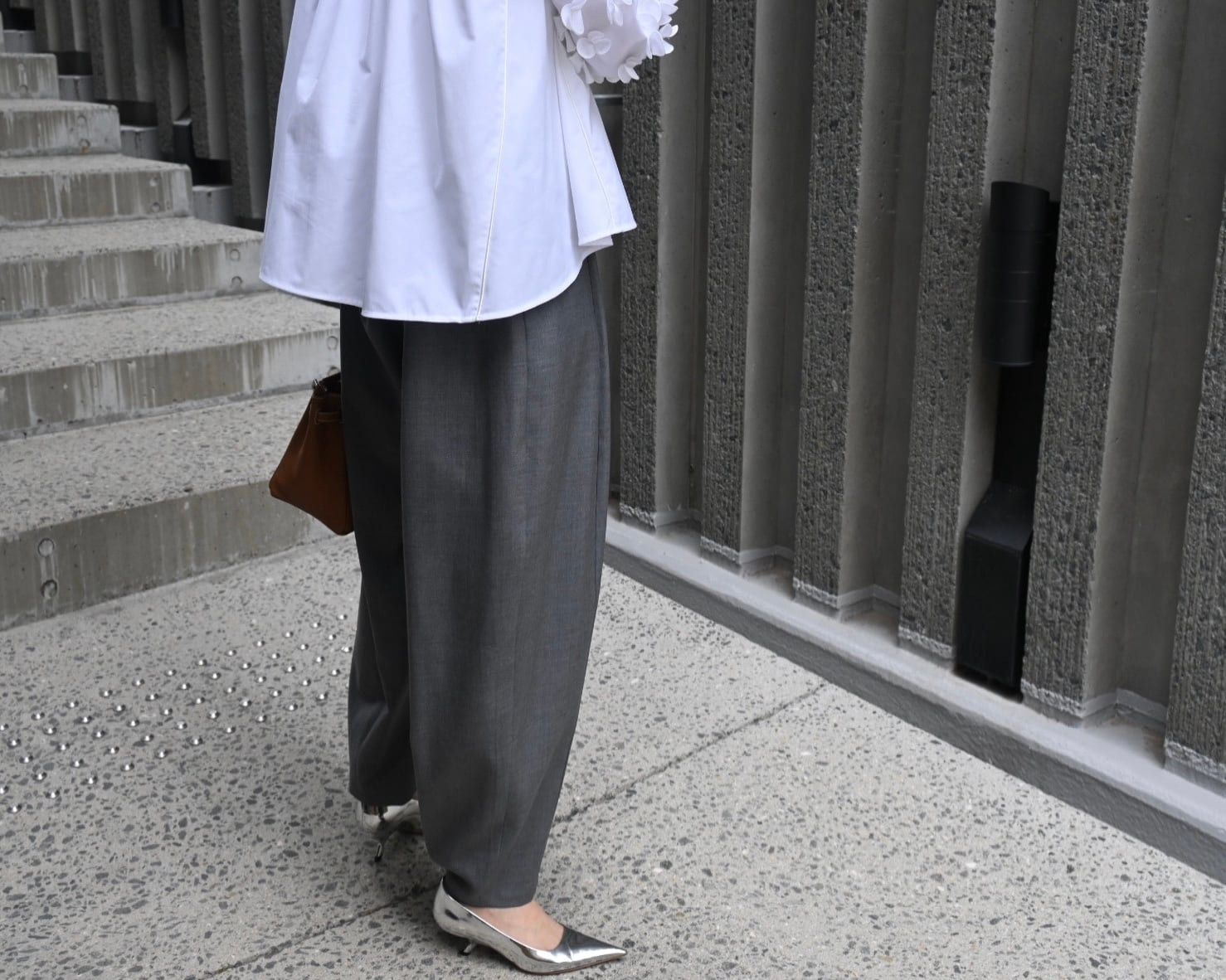 ⭐︎lig. cocoon pants グレー