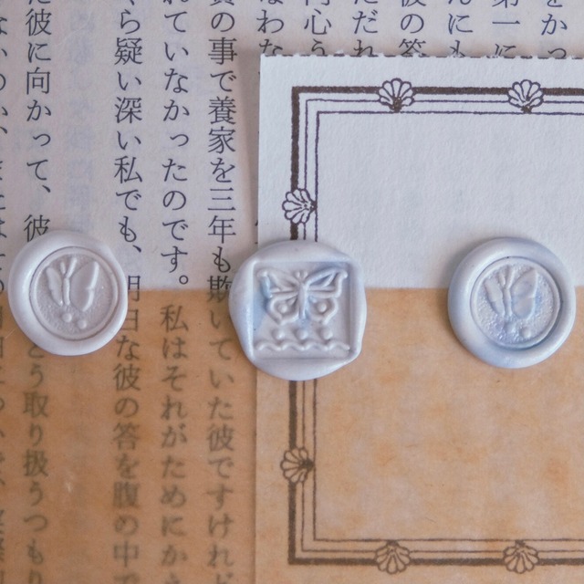 ??【3way】Wax Seal Stamp│Butterfly