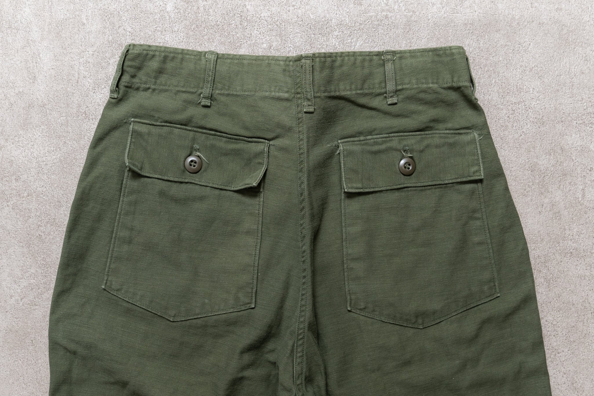 34×33】U.S.Army Utility Trousers OG-107 実物 米軍 ベイカーパンツ