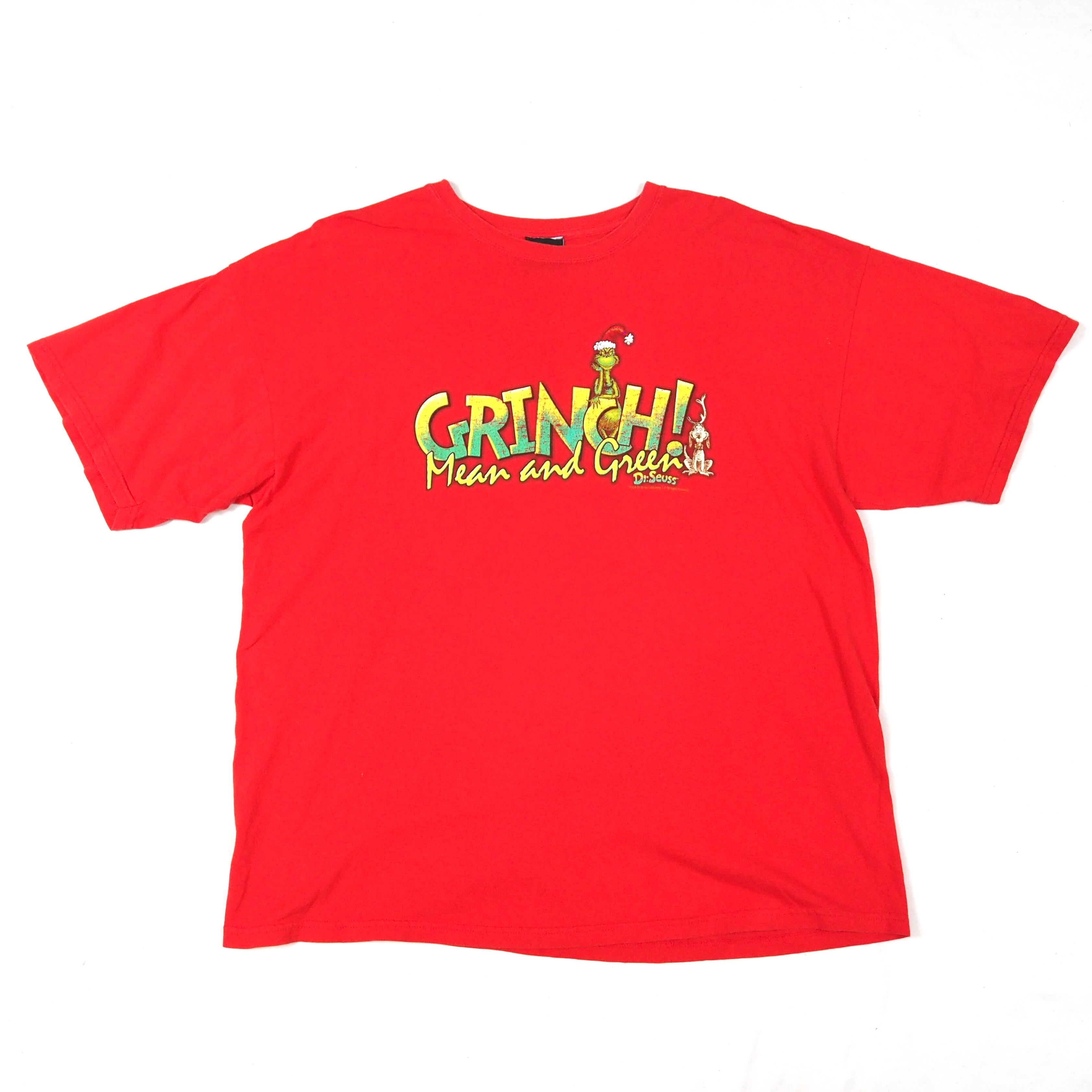 GRINCH Dr Seuss T-shirt XXL /00's グリンチ Tシャツ