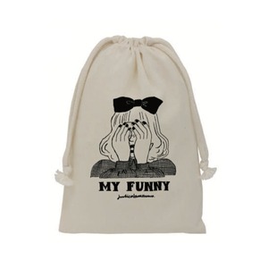 SALE！！！【コットン巾着】"MY FUNNY" / JULIO