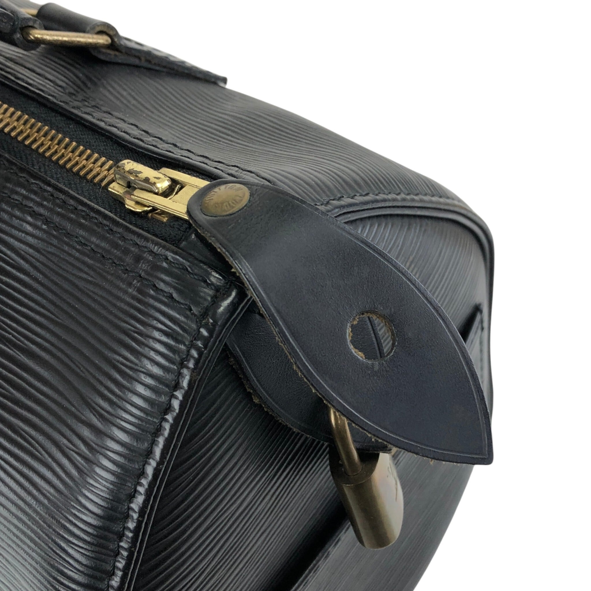 LOUIS VUITTON ルイヴィトン スピーディ25 エピ ハンドバッグ ブラック