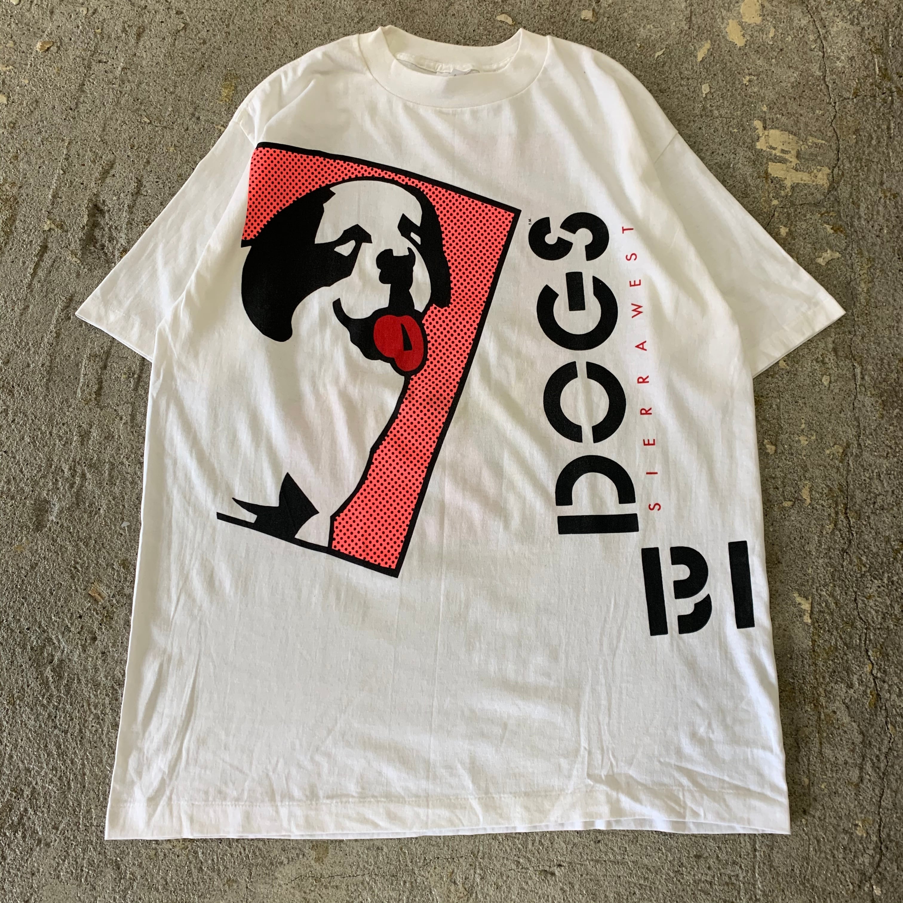 dead stock!!90s BIG DOG Tshirt What’z up