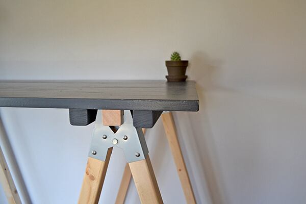 Sawhorse Concrete Table 120 Ver.2 | Franck 