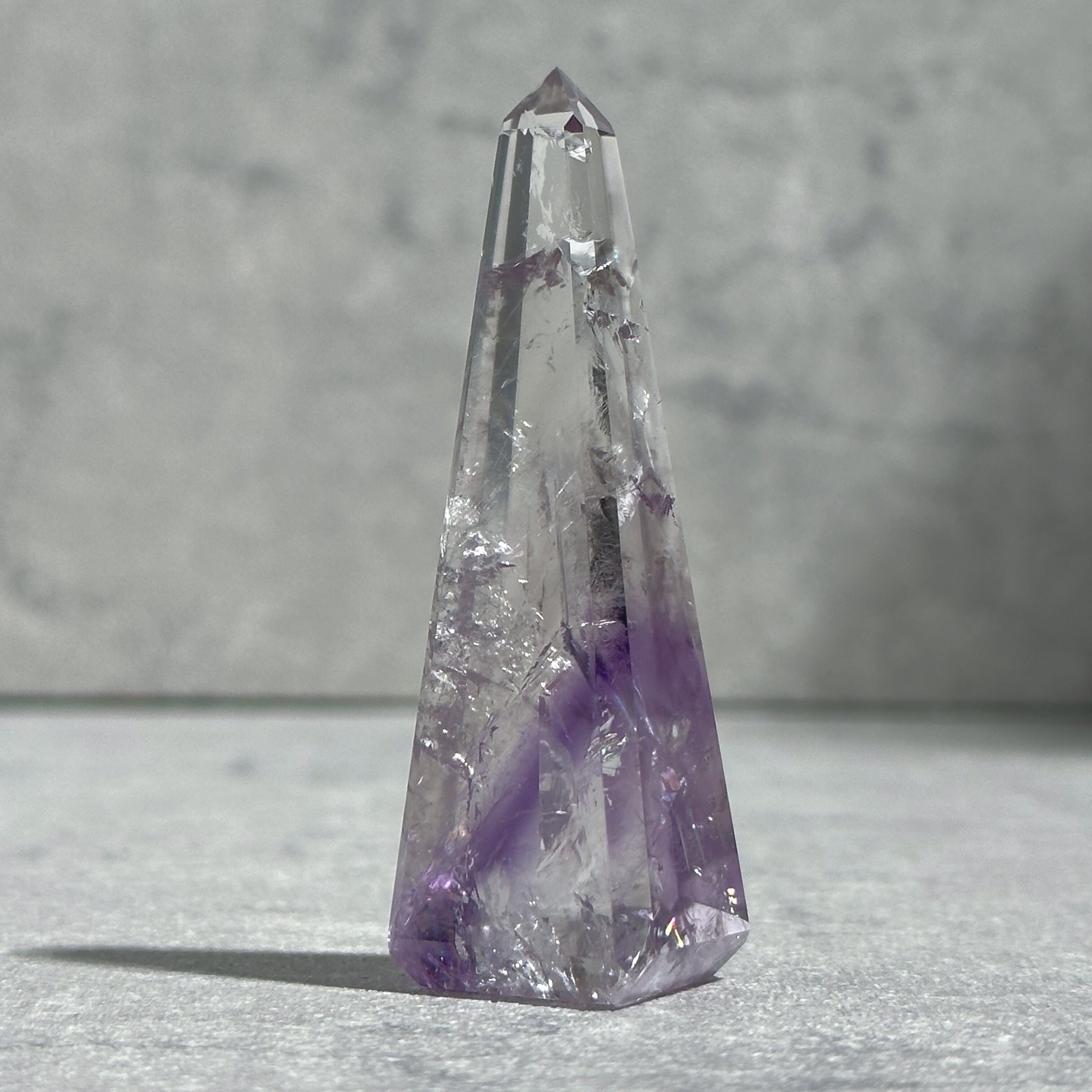 透明感◎ファントムアメジスト オベリスク13◇Phantom Amethyst