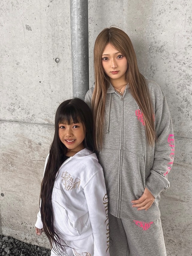 LEHUAOHIA -eternal love- HEART LOGO FULL ZIP HOODIE ［LHFUE007PS］