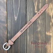 HORWEEN シェルコードバン スタンプ ブレスレット