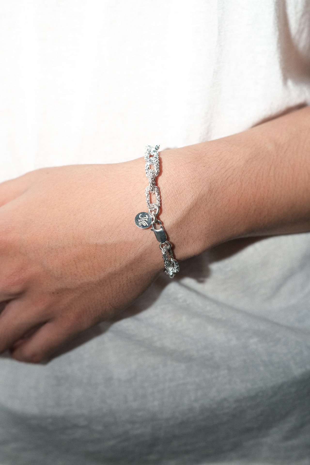 Jelly Fish／Foil Chain Bracelet