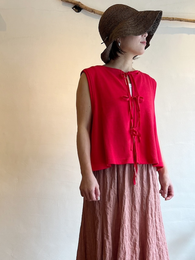 MARGAUX VINTAGE / タイフロントベスト