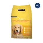 カークランドシグネチャー 子犬用 9kg チキン,ライス,ベジタブル
