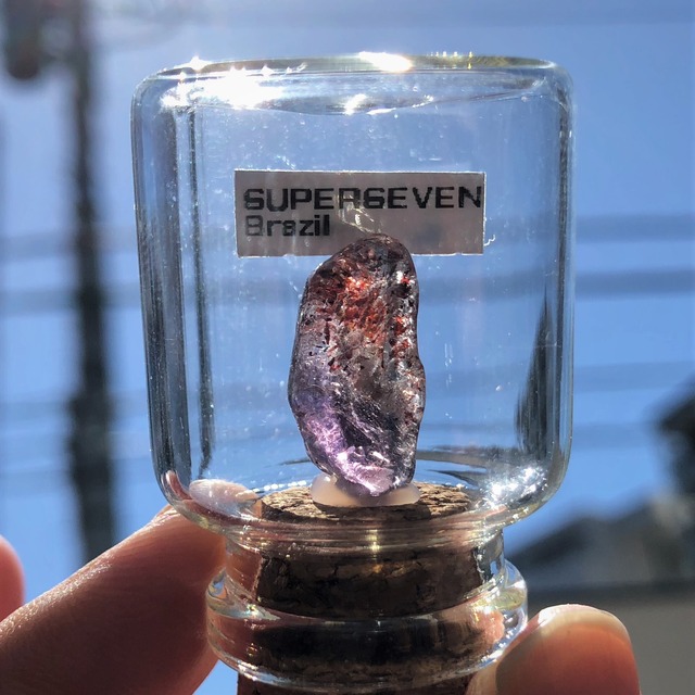 スーパーセブン ブラジル産 宝石の森シリーズ ガラスボトルジュエリー Bs087 Ameri 鉱物まにあ 神奈川県溝の口
